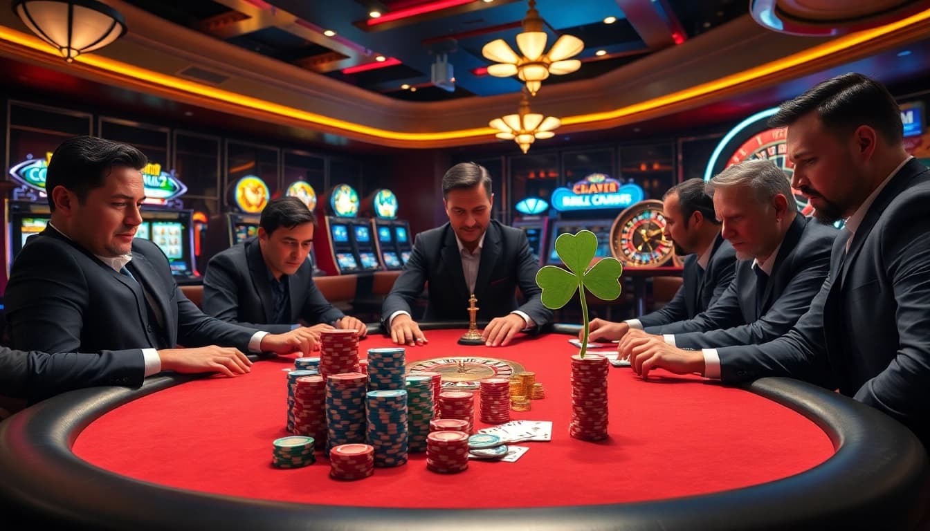 Experience winning moments at lucky.win with vibrant casino tables and thrilling games.
