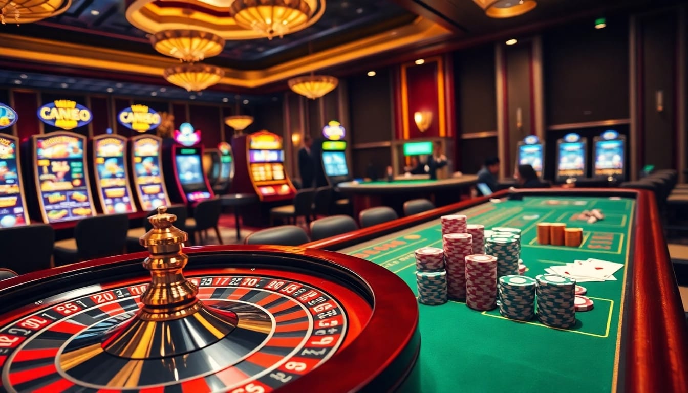 Experience the excitement of rr88 with dynamic casino tables, cards, and slot machines.