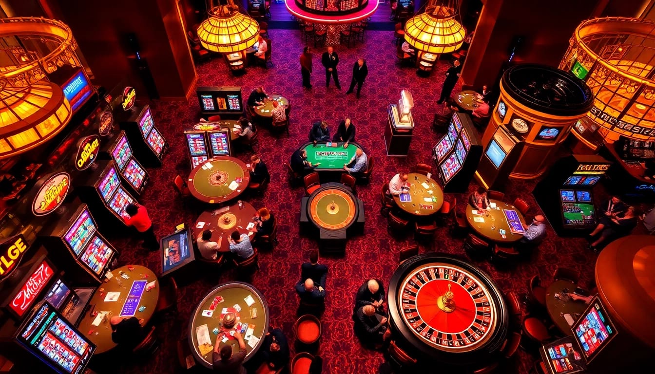 Players enjoying exciting moments at Utländska.casino's vibrant baccarat tables.