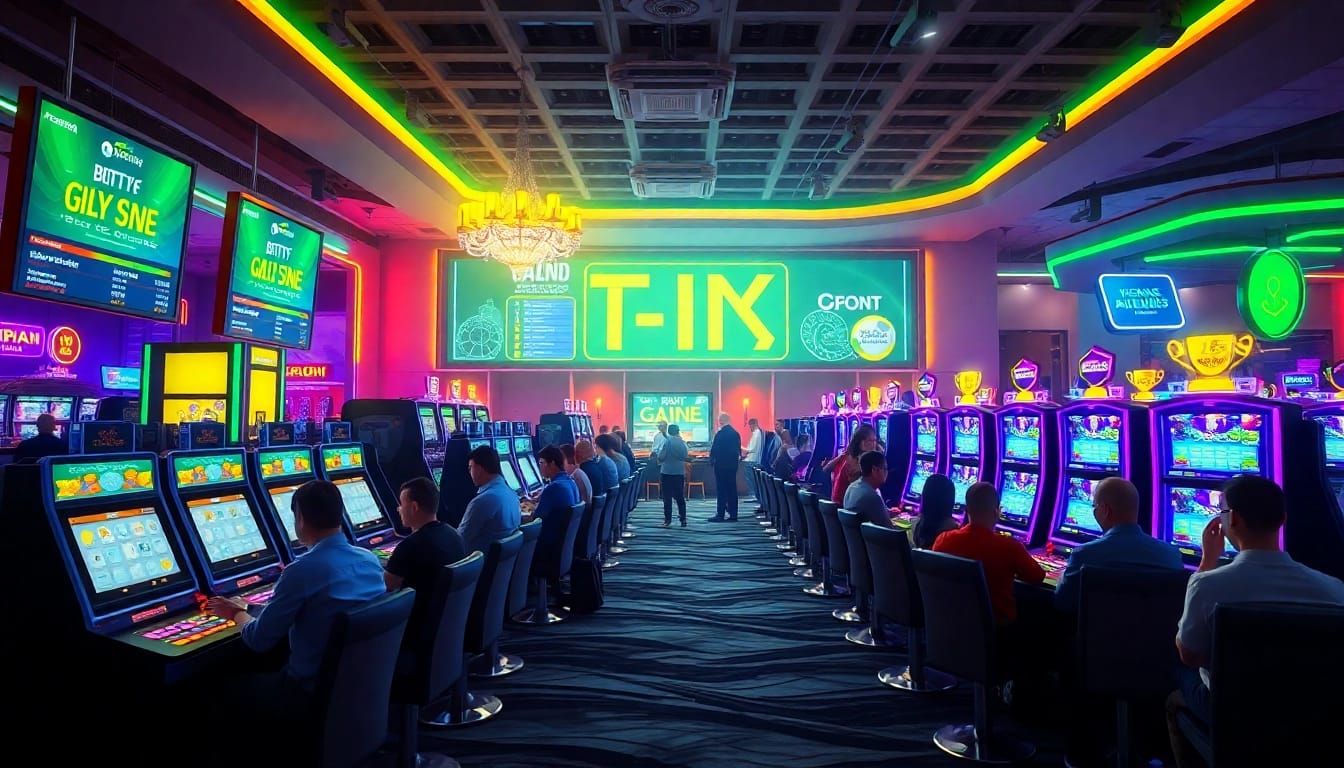 Explore gamification elements in an immersive casino gaming experience, highlighting player engagement and competition.