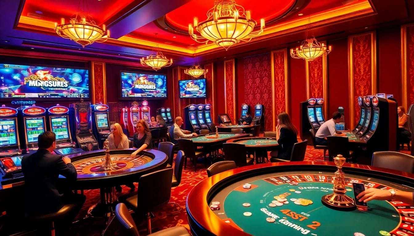 Thrilling casino gameplay at https://king88b.us.com/ with poker chips and roulette wheels.