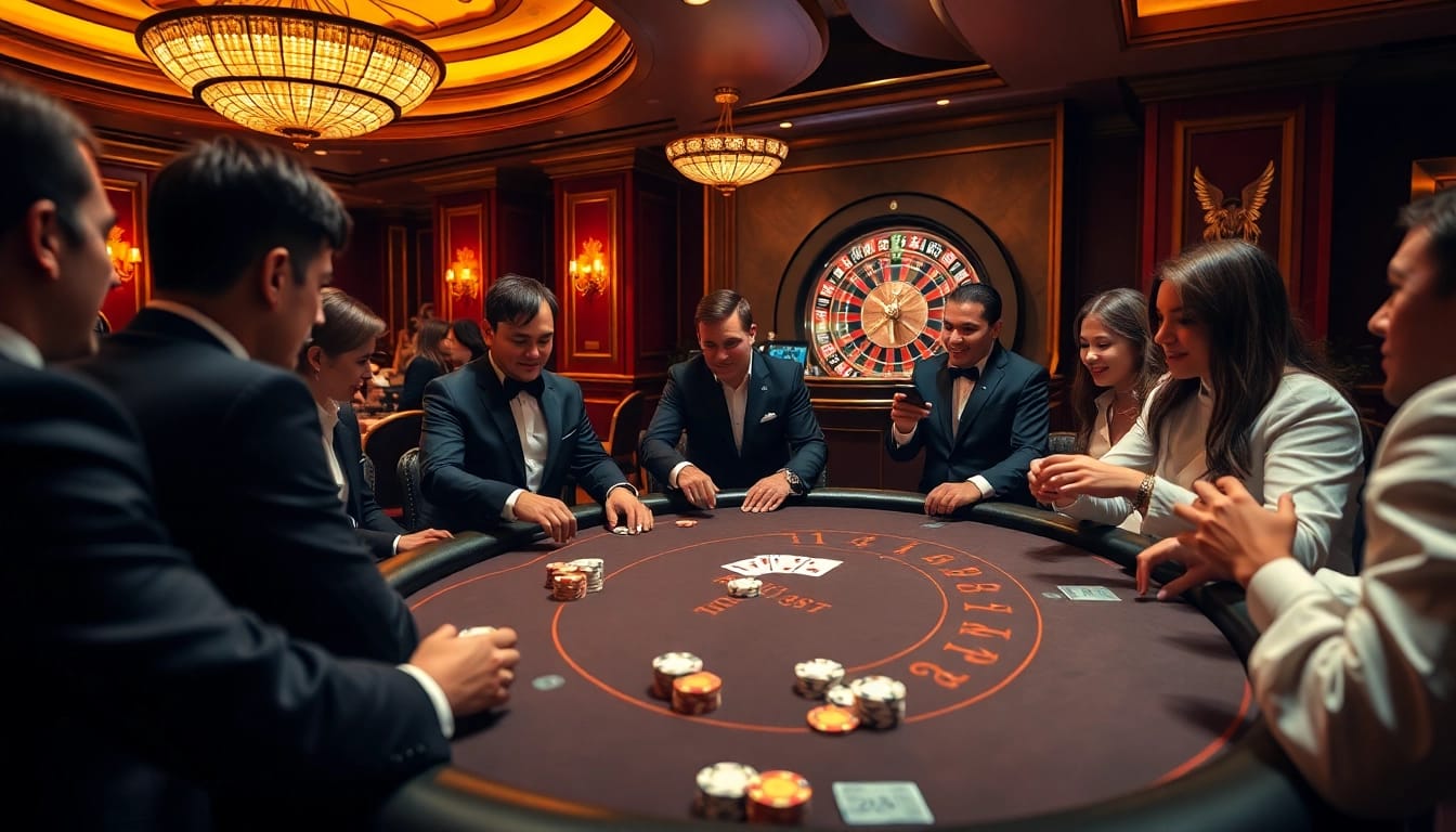 Experience thrilling games at 789f casino with vibrant poker tables and professional dealers.