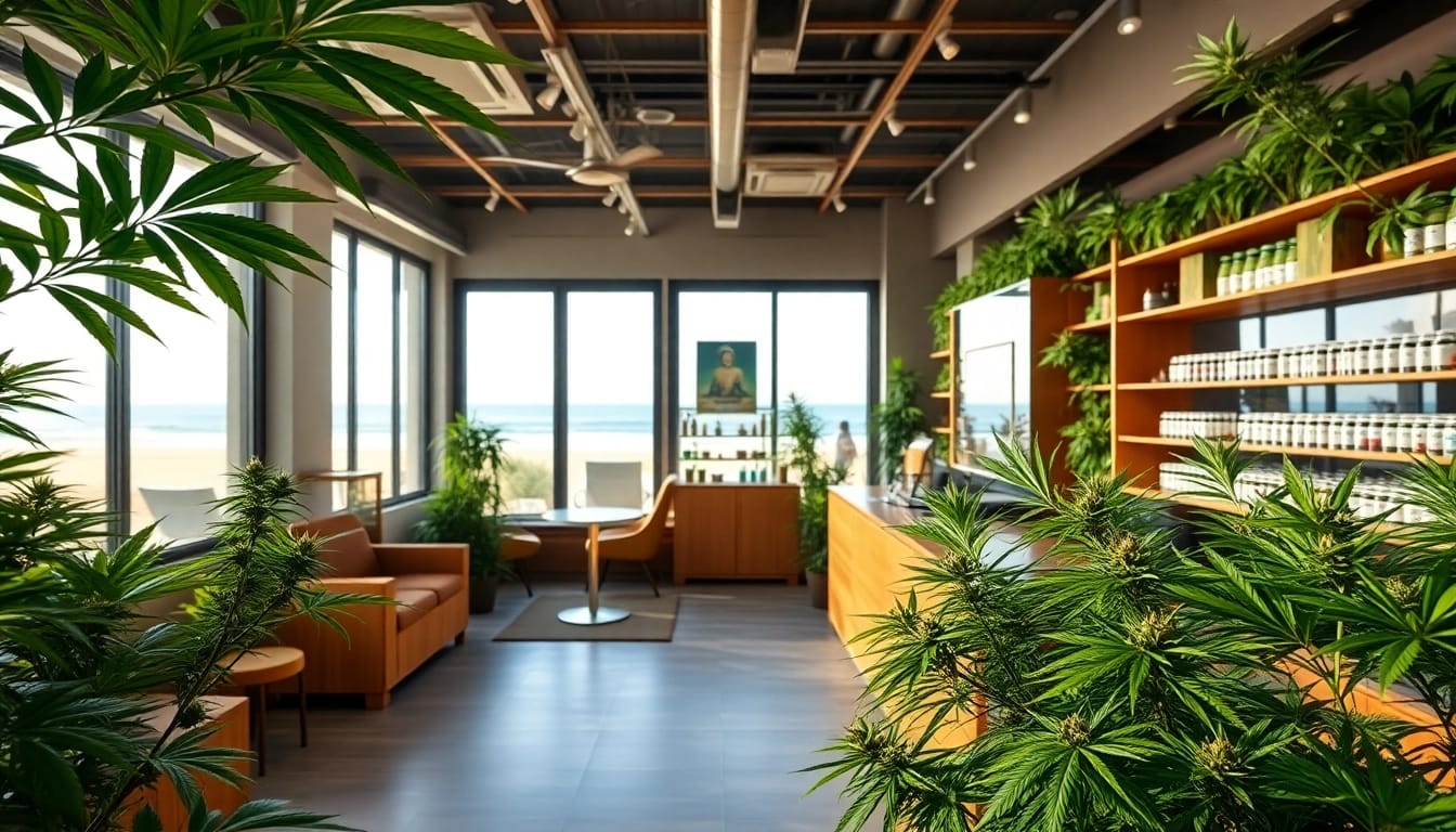 Besuchen Sie Cannabis Shop Verband Lloret de Mar mit einladendem Ambiente und hochwertigen Produkten.