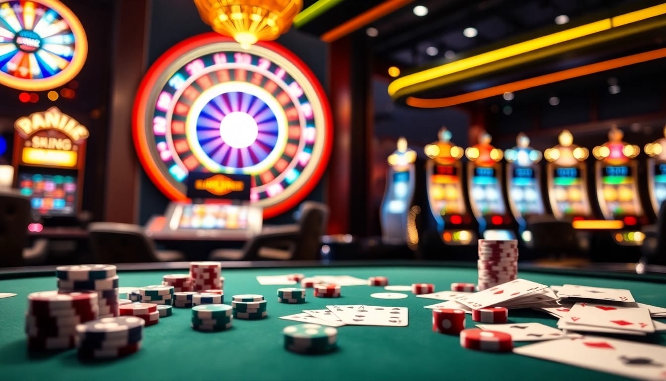 Experience the thrill of online gambling at https://s8esra.com/ with luxury casino elements and excitement.