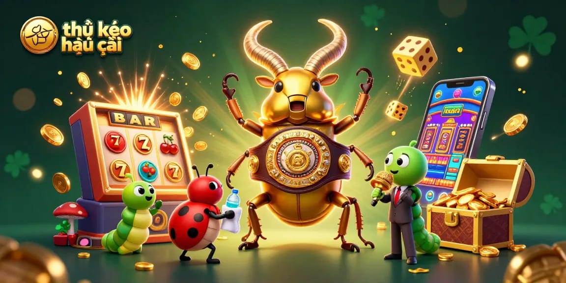 Experience the exciting tỷ lệ kèo nhà cái with dynamic casino elements and vibrant characters in action.