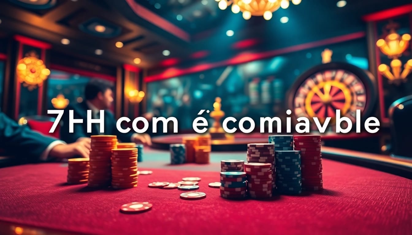 Experience the excitement of gambling with 7HH com é confiável at a vibrant casino scene.