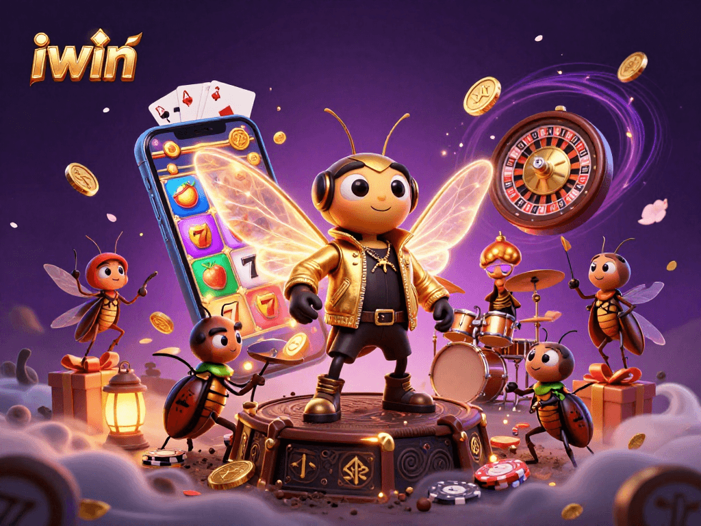 iwin offers exciting smartphone slot games with vibrant 3D characters and dynamic casino elements