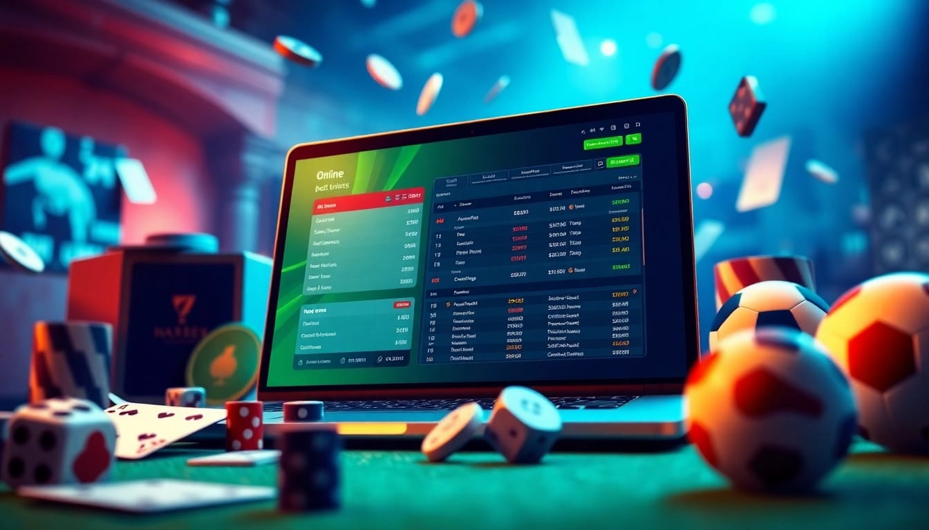 Engaging online betting scene showcasing s666.nyc interface with gaming elements.