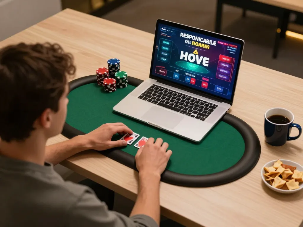 Experience strategic online gaming at AZ888 with a live dealer poker setup, creating an engaging atmosphere.