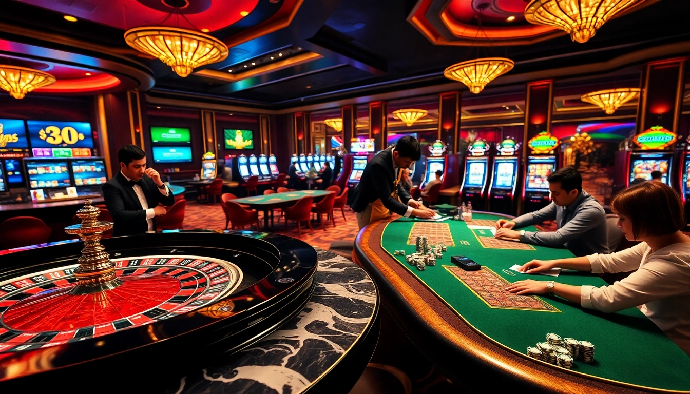 Engage in thrilling online gaming adventures at fb88.com with vibrant casino games and poker action.