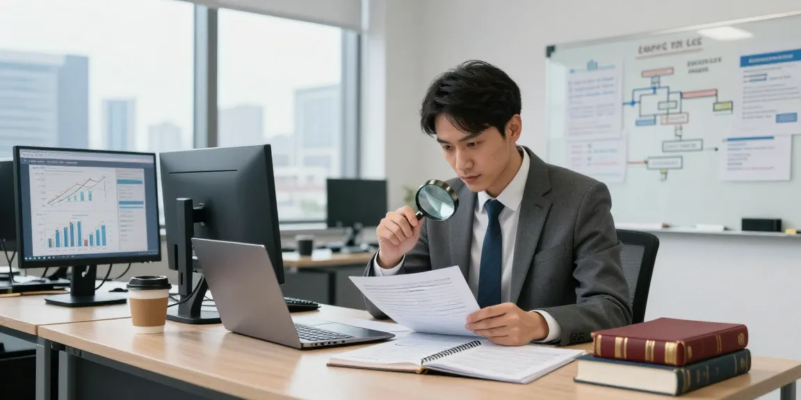 Analyzing financial documents at aafikotamedan.org in a professional audit setting.