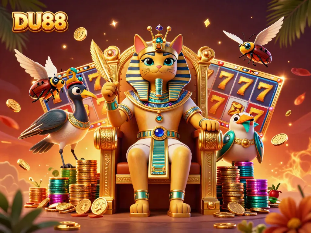 Experience the thrill of DU88 with exciting jackpots and vibrant casino elements.