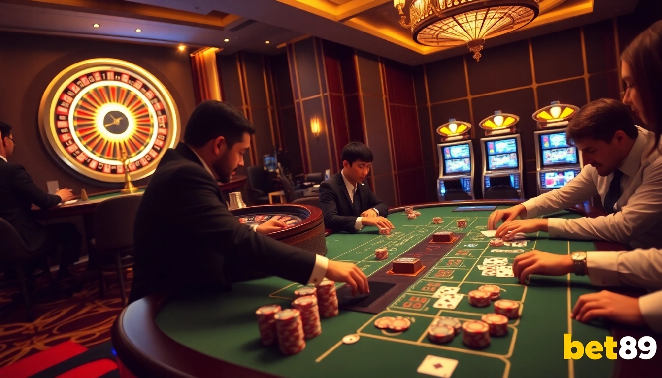 Experience the thrill of high-stakes poker at bet789's luxurious casino.