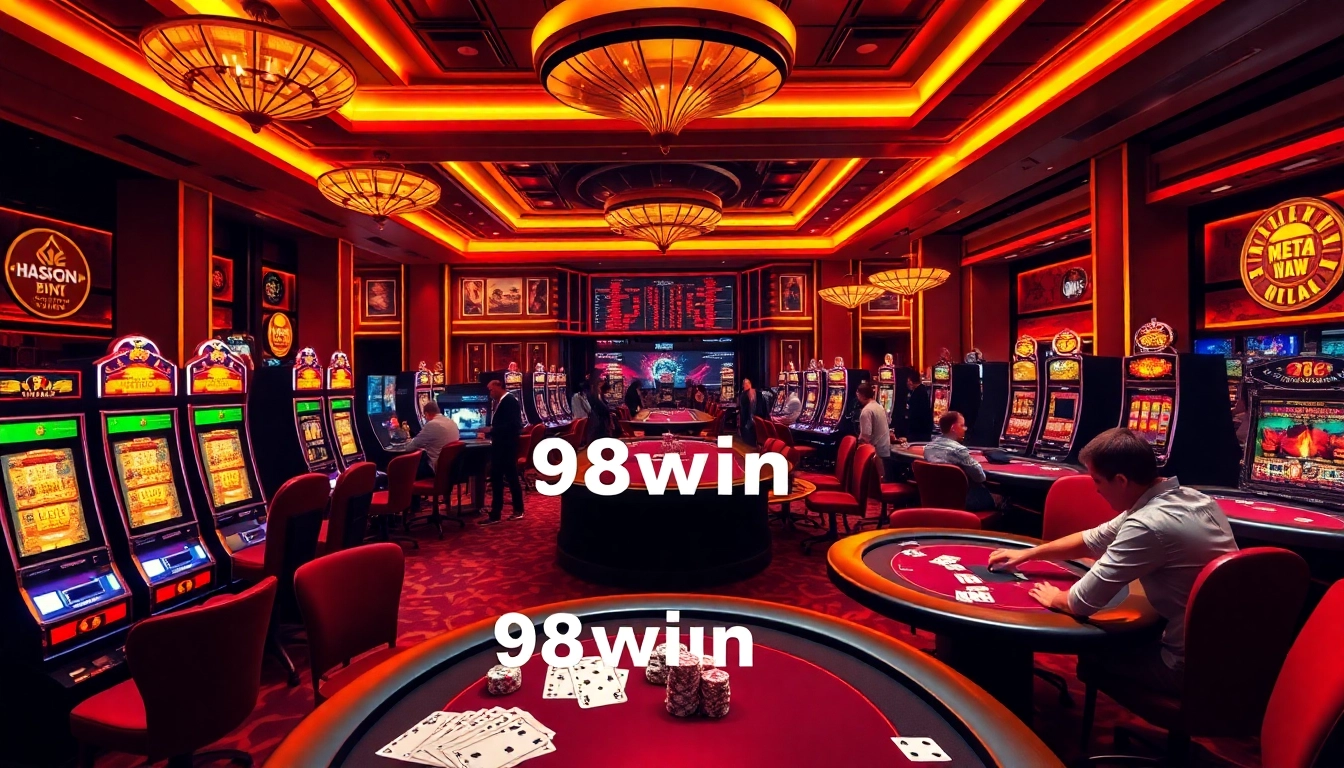 Experience the excitement of winning at 98win01 with vibrant casino games and high-stakes action.
