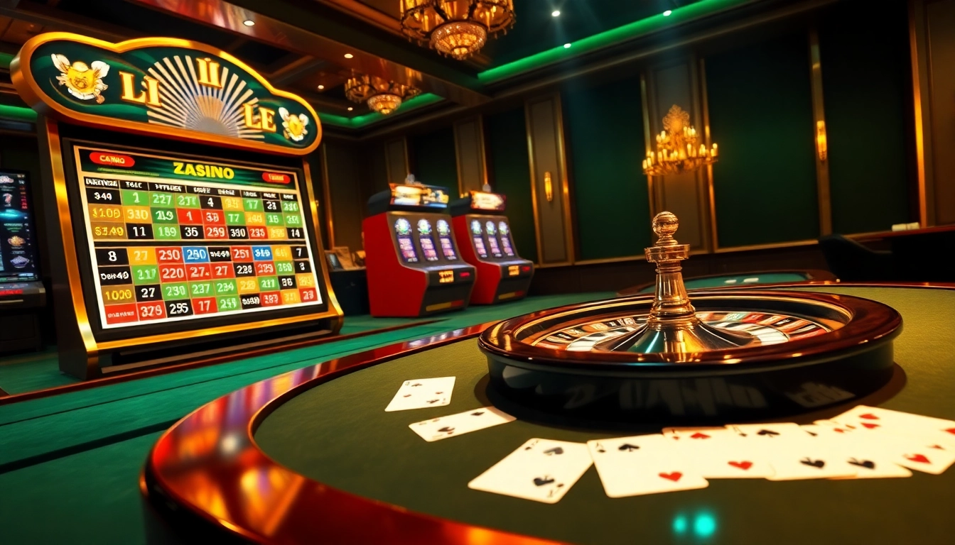 Immerse in the vibrant atmosphere of nhà cái zbet with slot machines and casino dynamics.