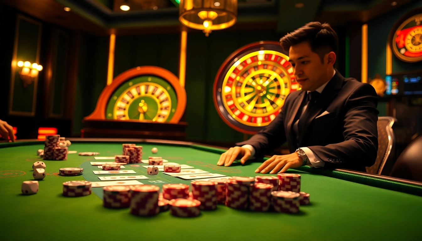 Experience thrilling online gambling at THABET with vibrant casino tables and exciting gameplay.