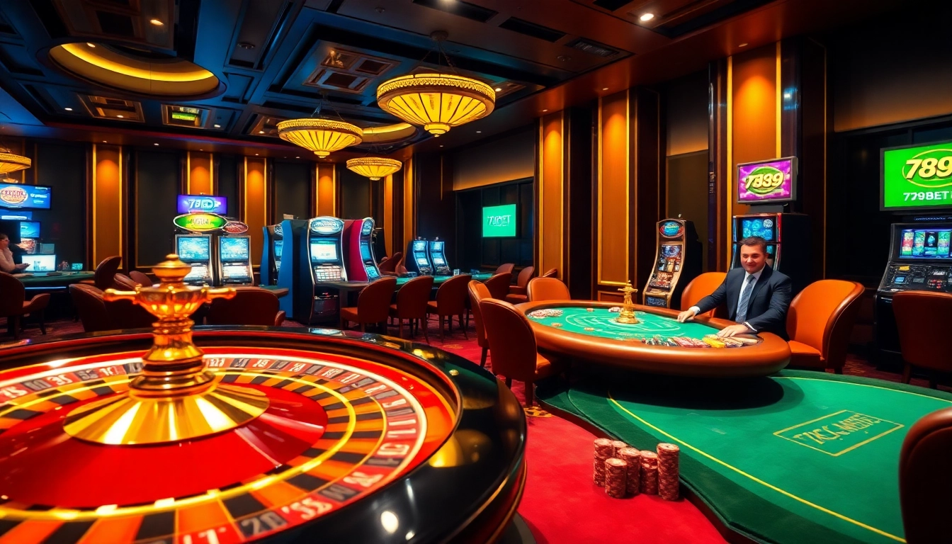 Experience thrilling gameplay and winning moments with the 789BET LINK at luxurious casino tables.