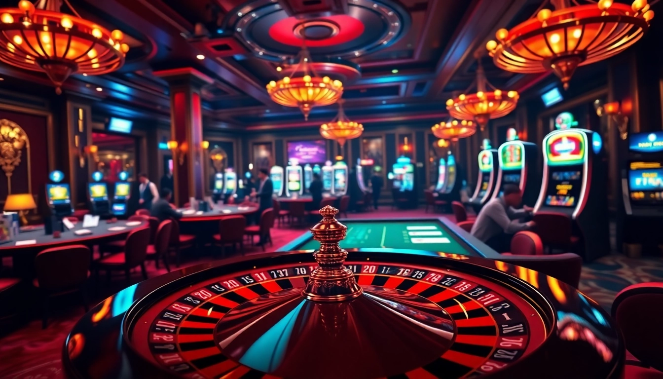 Experience the thrill of betting at jun88.com with vibrant casino tables and exciting games.