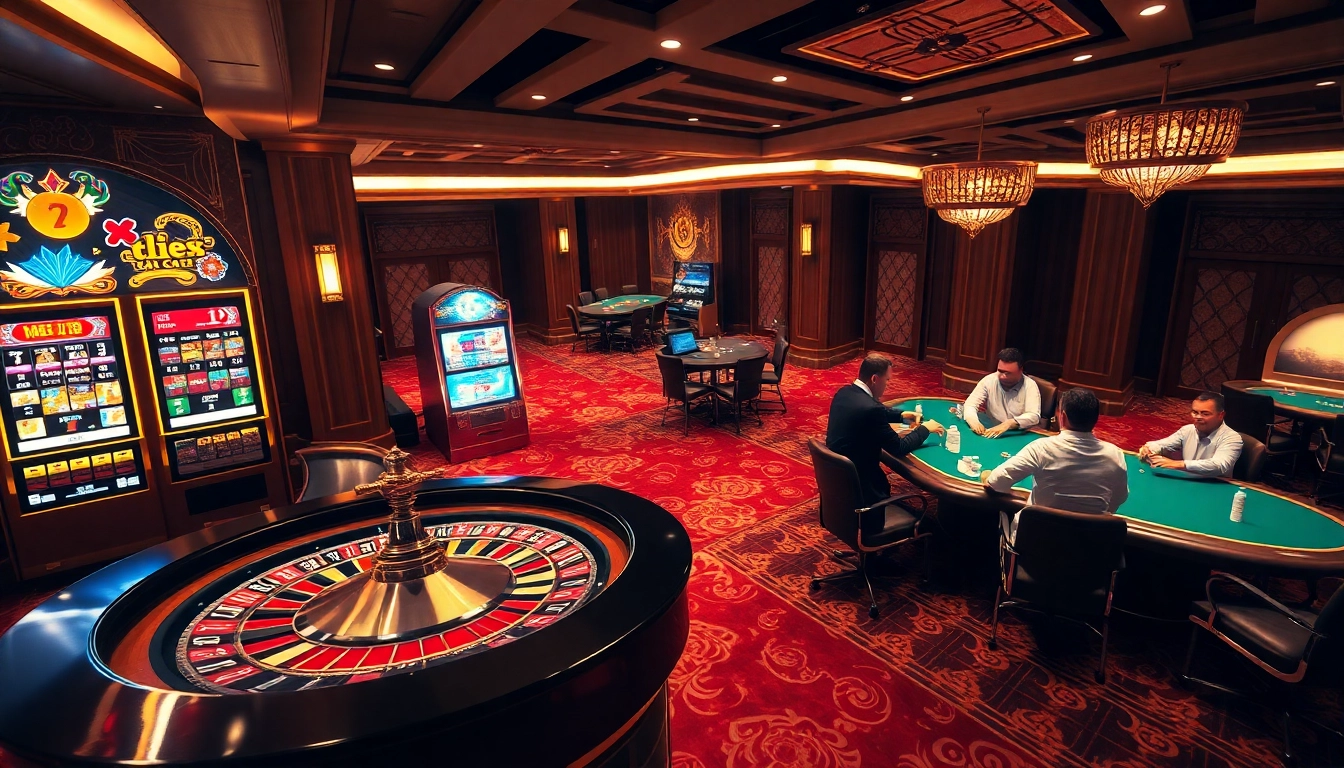 Exciting gaming experience at Nhà Cái 56WIN with poker and roulette excitement.
