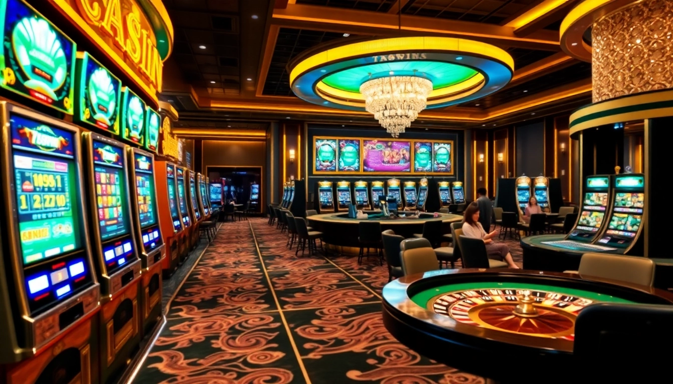 Experience the excitement of gambling at 789win with vibrant casino visuals.