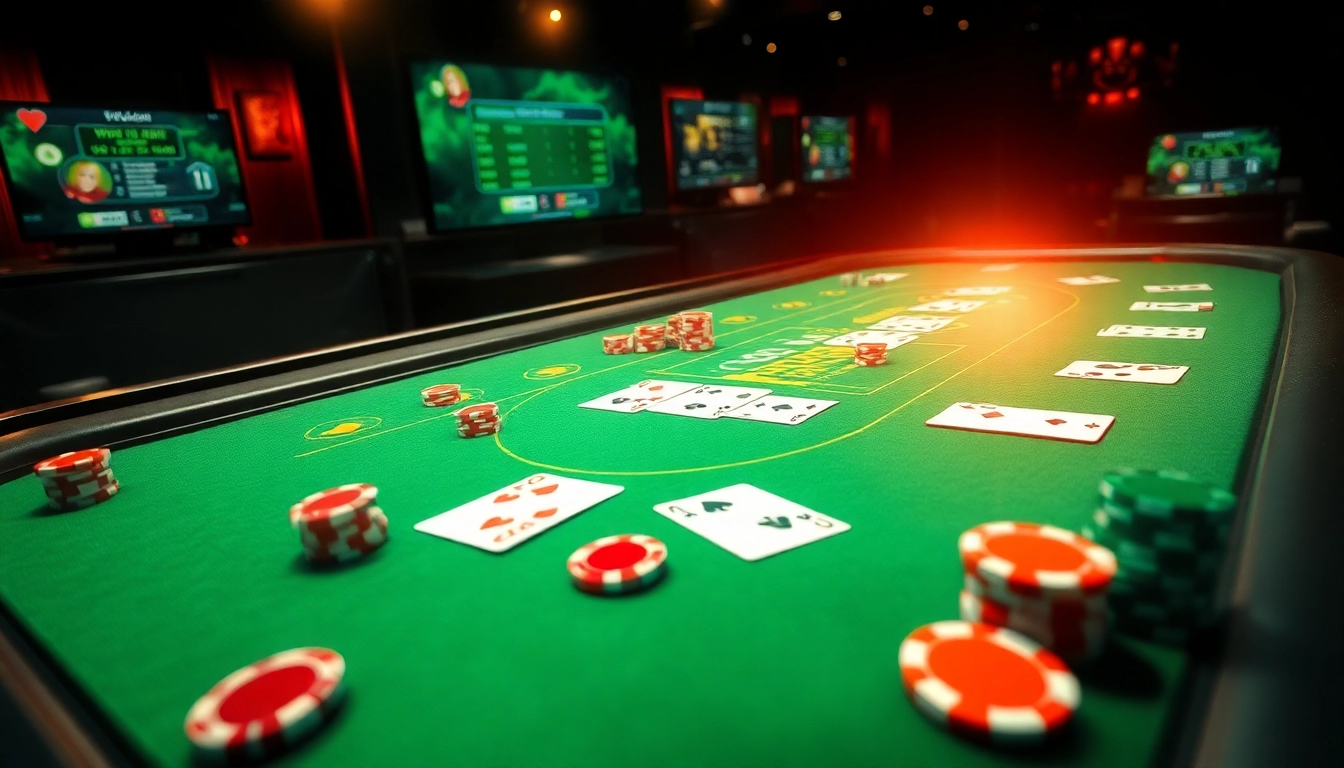 Engaging online card game scene showcasing topgamebaidoithuong.mx gaming environment.