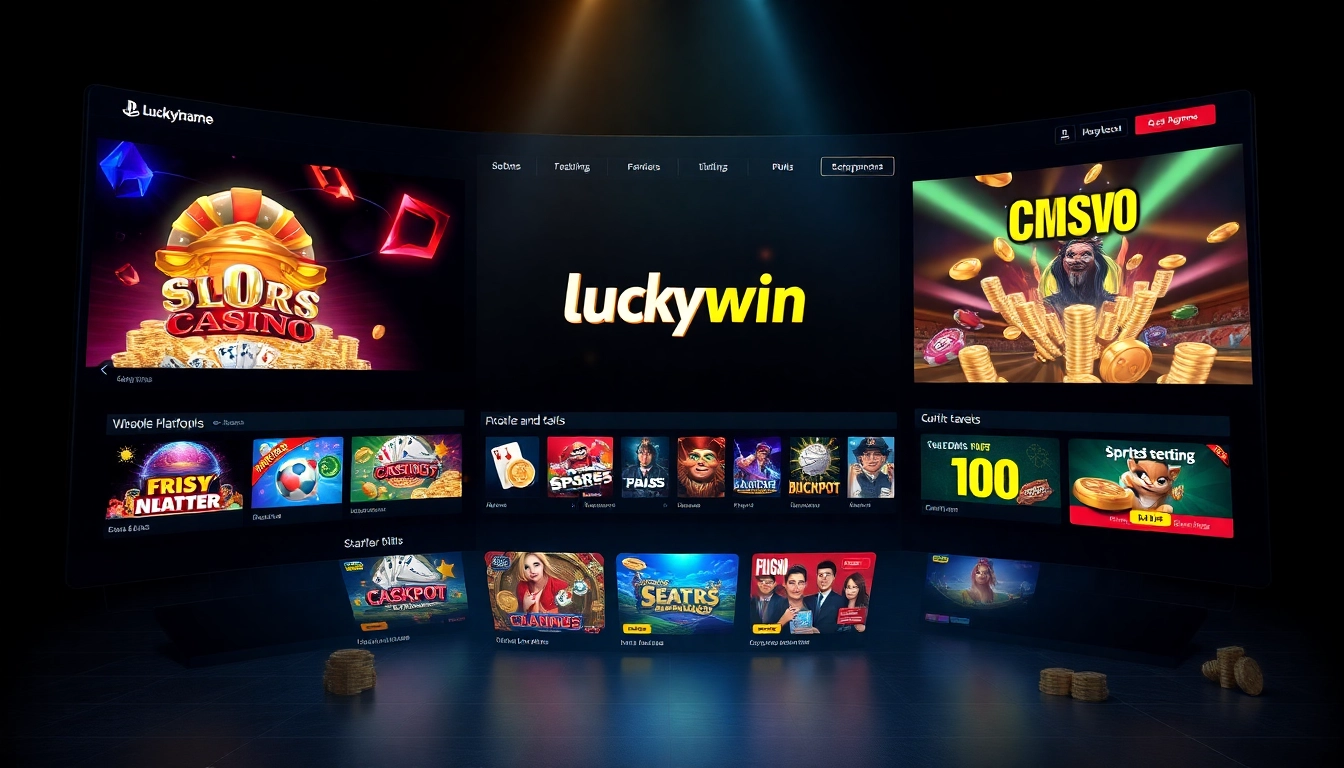 Experience the excitement of winning big on https://luckywin.name with an engaging online gambling interface.