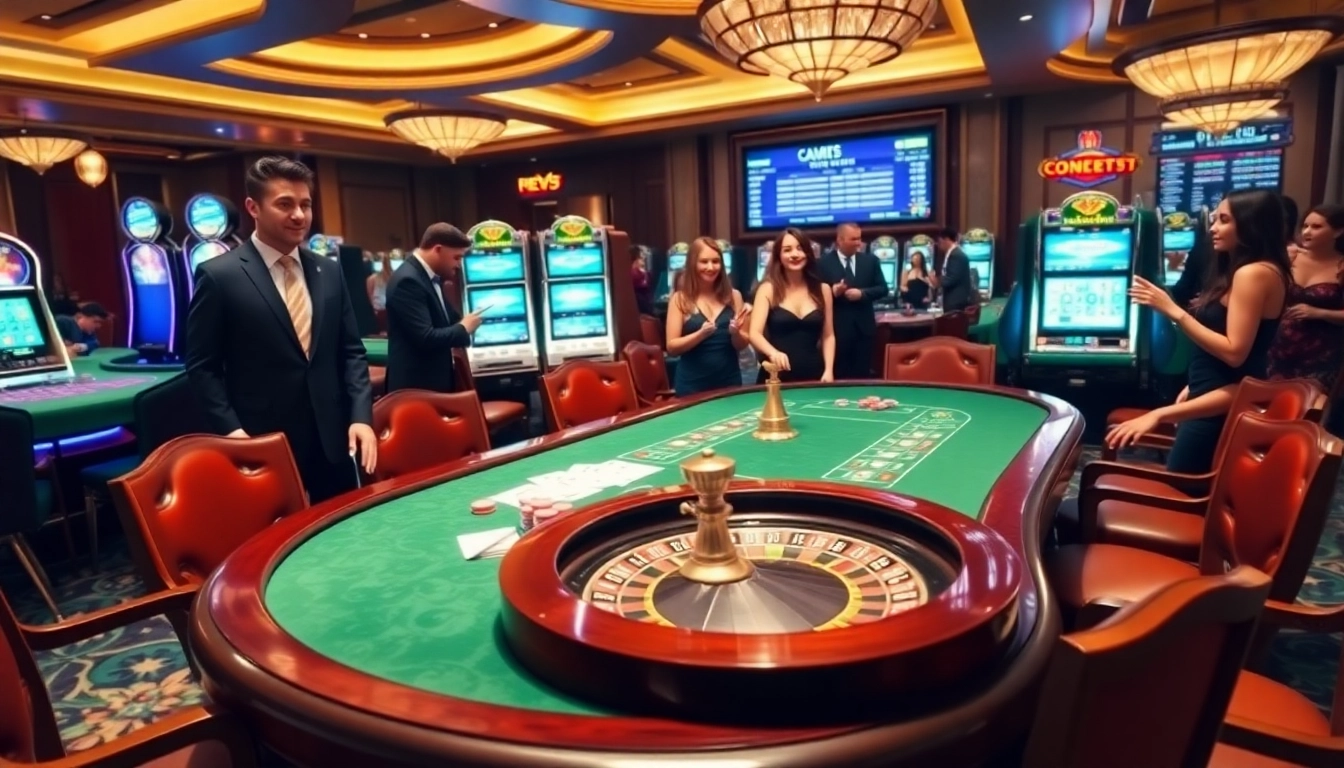 Experience exhilarating gameplay at https://five88.foo/ with vibrant poker chips and a dazzling roulette wheel.