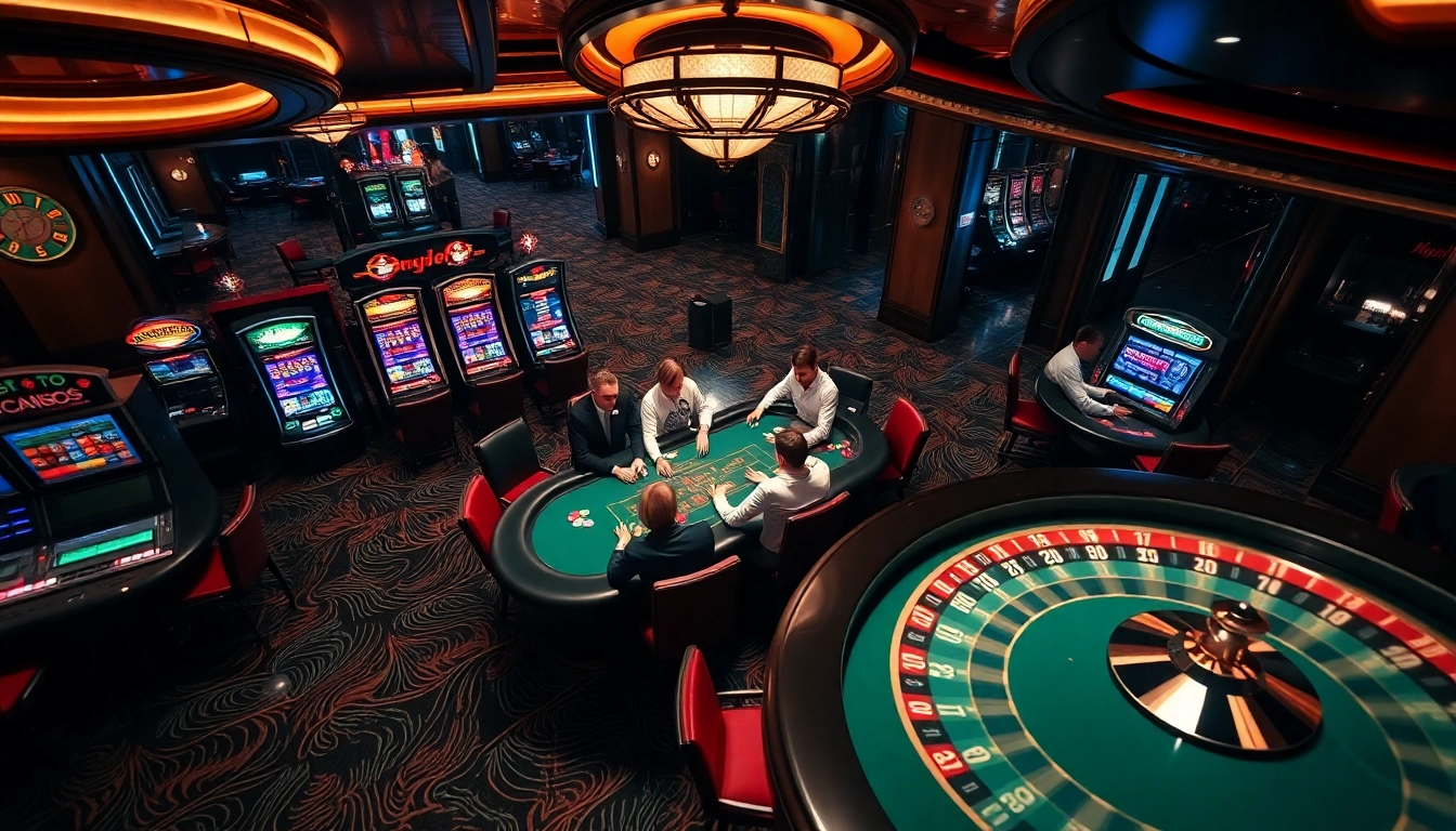 Experience high-stakes gaming with 8k bet in a luxurious casino atmosphere.
