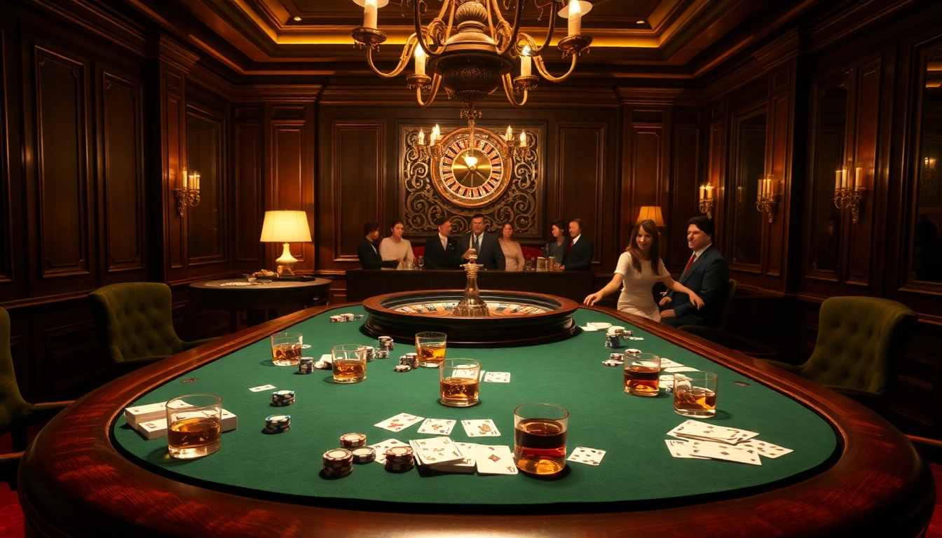 Players placing bets at F168 casino poker table, surrounded by chips and cards.