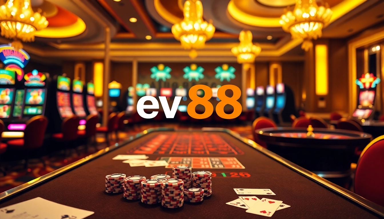 Experience the thrill of ev88 with exciting casino games and vibrant betting interfaces.